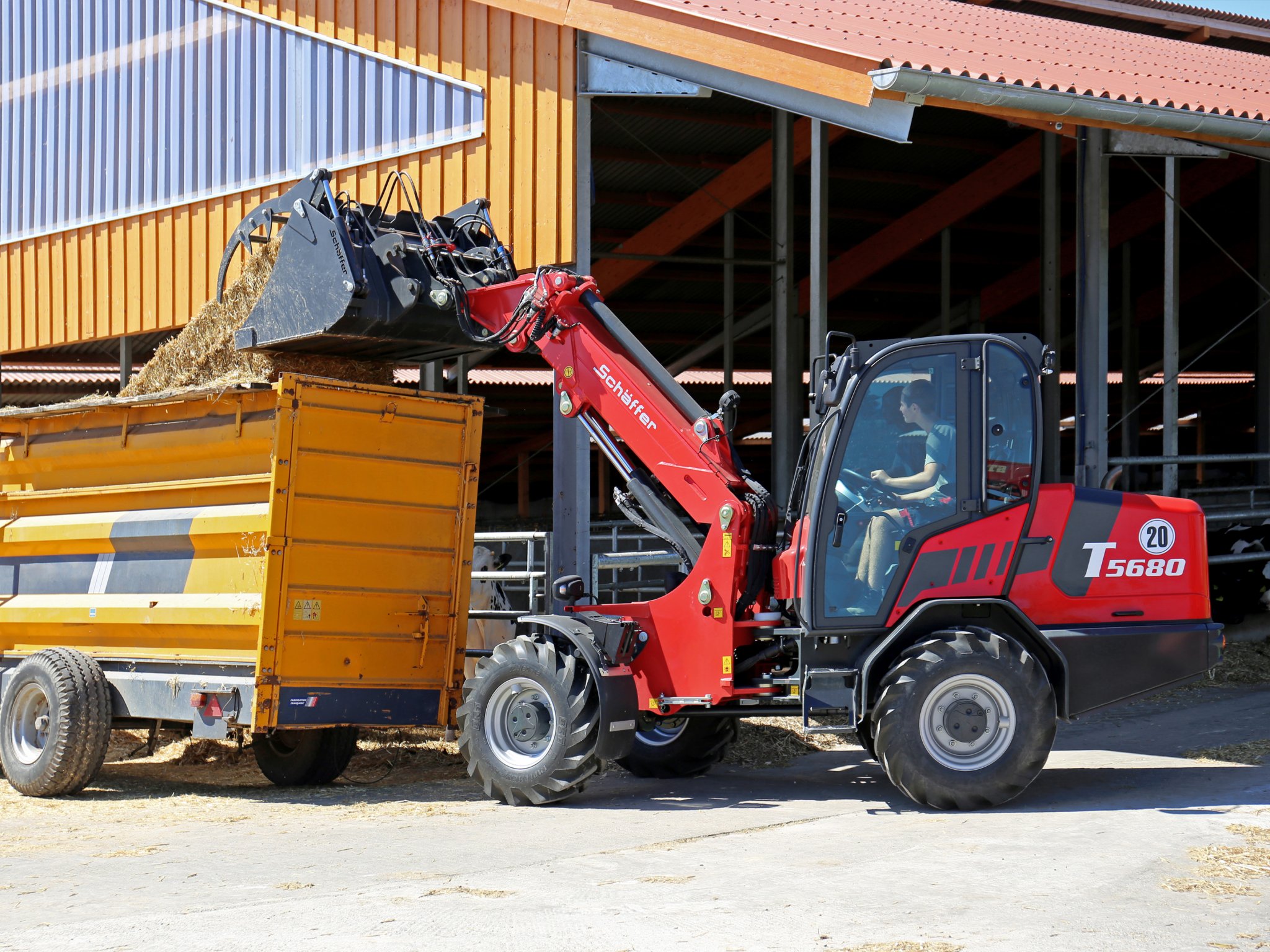 Telescopic wheel loader 5680 T Image 1